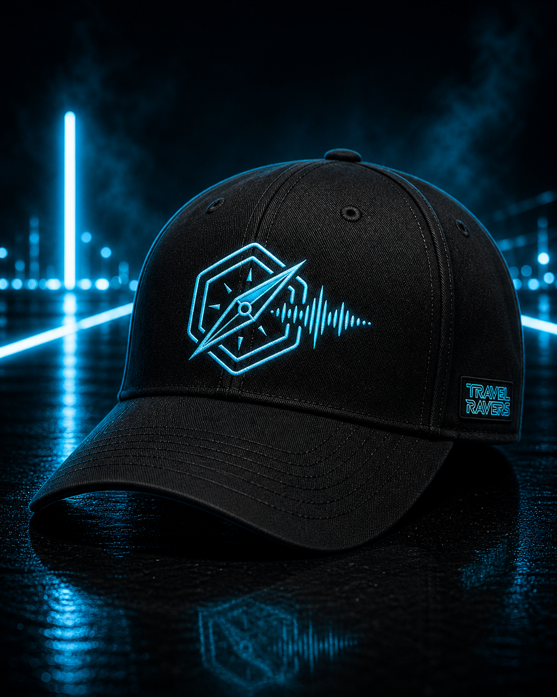 Travel Ravers Compass Cap