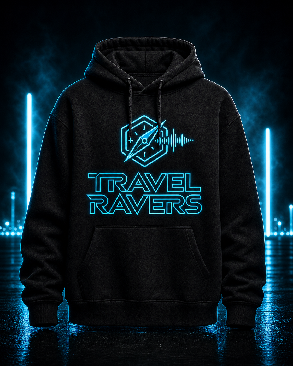 Travel Ravers Signal Hoodie