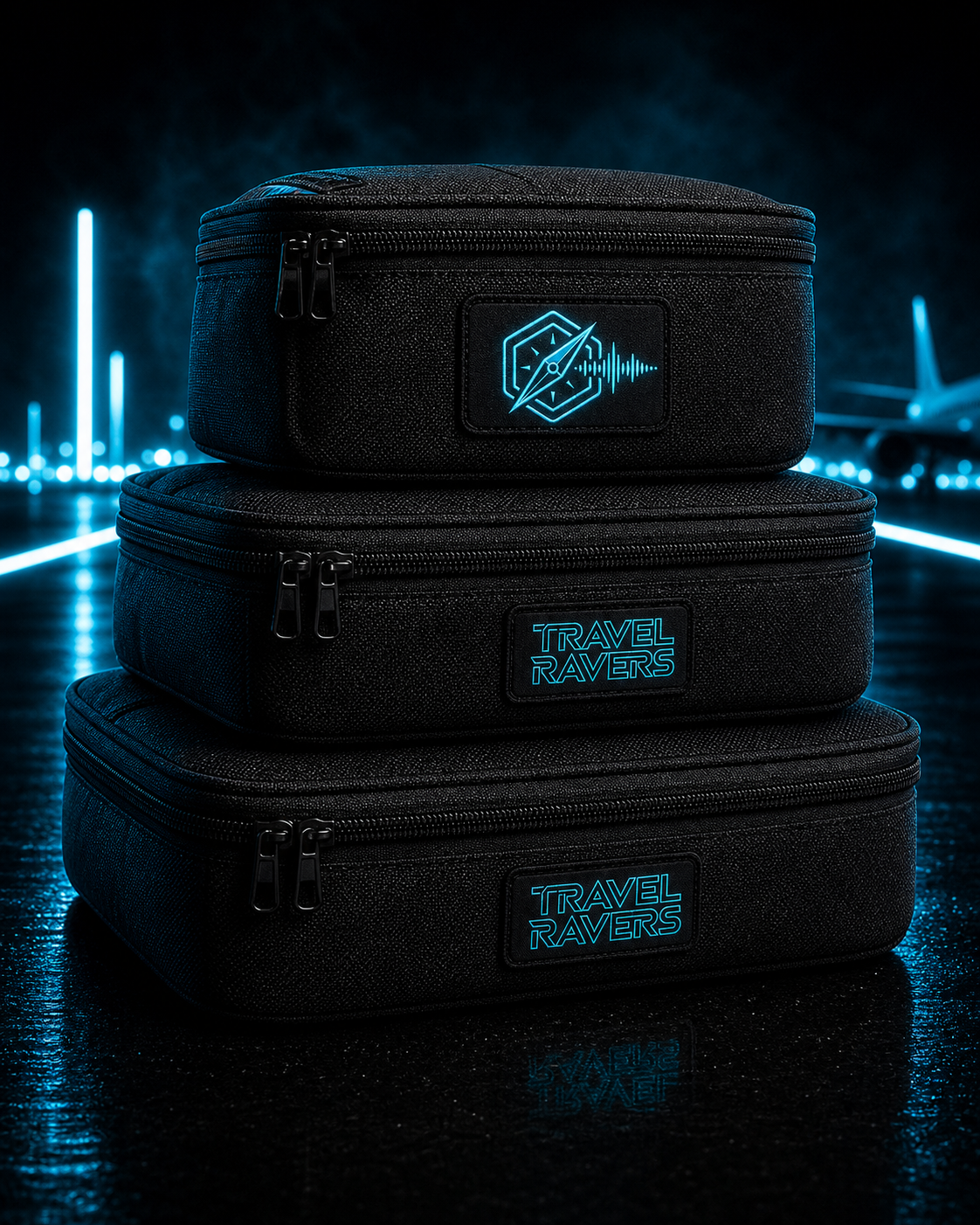 Travel Ravers Packing Cubes